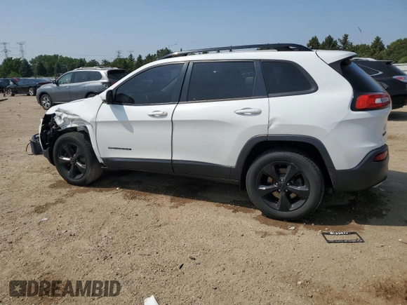 2016 Jeep Cherokee Latitude z VIN 1C4PJMCS2GW220912, wystawiony jako Copart lot #60534175 z przebiegiem 182 682 mil mil oraz Szkoda całkowita • Salvage title. Historia ofert i sprzedaży dostępna na DreamBid. Obrazek 2.
