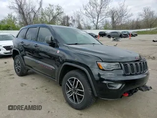2021 Jeep Grand Cherokee Trailhawk with VIN 1C4RJFLG7MC599693, listed as a Copart auction lot 52863525 with 95,289 mi miles and Salvage Title. Bid and sale history available at carsss.com. Image 12.