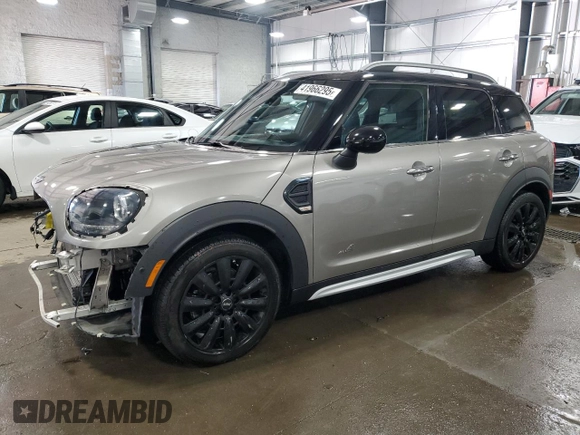2018 MINI Countryman Cooper with VIN WMZYV5C32J3E04895, listed as a Copart auction lot 41966295 with 65,733 mi miles and Salvage Title. Bid and sale history available at carsss.com. Image 1.