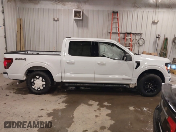 2024 Ford F-150 XLT with VIN 1FTFW3LDXRFB77996, listed as a IAAI auction lot 41611289 with 4,025 mi miles. Bid and sale history available at carsss.com. Image 13.