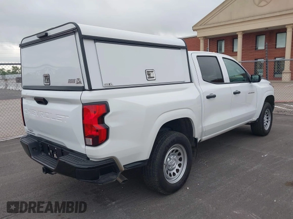 2024 Chevrolet Colorado 2WD Work Truck with VIN 1GCGSBECXR1148879, listed as a IAAI auction lot 42126574 with 209 mi miles and . Bid and sale history available at DreamBid. Image 4.