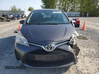 2015 Toyota Yaris L with VIN VNKJTUD33FA019160, listed as a Copart auction lot 54369235 with 65,595 mi miles and Salvage Title. Bid and sale history available at carsss.com. Image 5.