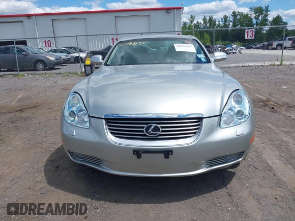 2002 Lexus SC 430 with VIN JTHFN48Y520033641, listed as a IAAI auction lot 42798155 with 54,006 mi miles and . Bid and sale history available at DreamBid. Image 12.