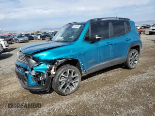 2022 Jeep Renegade Limited z VIN ZACNJDD14NPN95513, wystawiony jako Copart lot #67209794 z przebiegiem 12 448 mil mil oraz Szkoda całkowita • Salvage title. Historia ofert i sprzedaży dostępna na DreamBid. Obrazek 1.