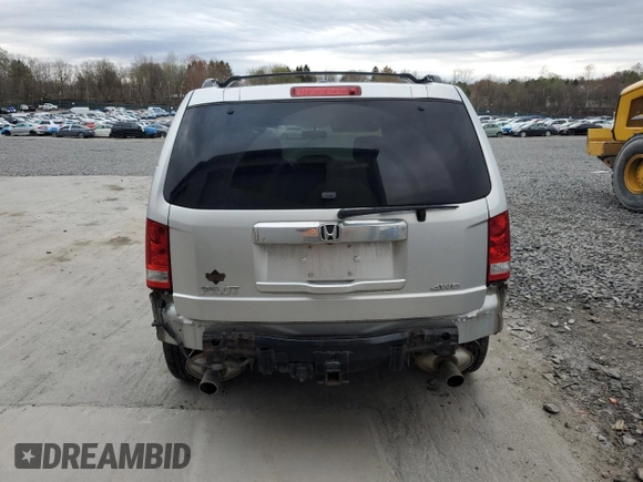 2013 Honda Pilot EX-L with VIN 5FNYF4H52DB008035, listed as a Copart auction lot 53249375 with 110,465 mi miles and Salvage Title. Bid and sale history available at carsss.com. Image 6.