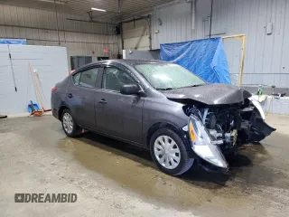 2015 Nissan Versa SV with VIN 3N1CN7AP4FL916133, listed as a Copart auction lot 55012905 with 102,026 mi miles and Salvage title. Bid and sale history available at DreamBid. Image 4.