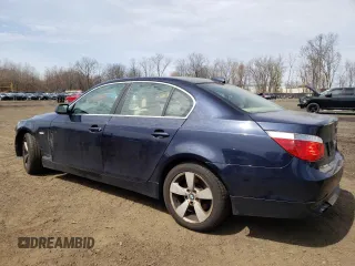 2006 BMW 5 Series 530xi with VIN WBANF735X6CG67105, listed as a Copart auction lot 51632655 with 164,969 mi miles and Salvage Title. Bid and sale history available at DreamBid. Image 2.