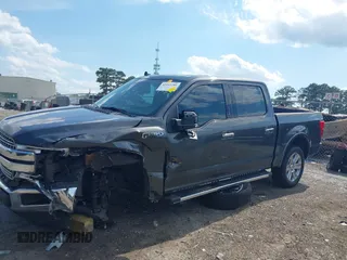 2019 Ford F-150 XL with VIN 1FTEW1C47KKF08272, listed as a IAAI auction lot 42243288 with 225,490 mi miles and . Bid and sale history available at DreamBid. Image 6.