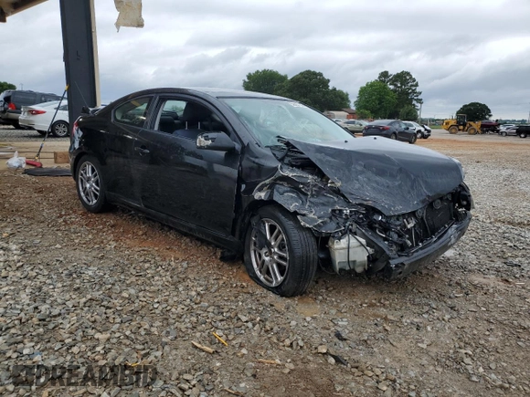 2007 Scion tC Spec with VIN JTKDE177570219065, listed as a Copart auction lot 58437745 with 215,227 mi miles and Salvage title. Bid and sale history available at DreamBid. Image 4.