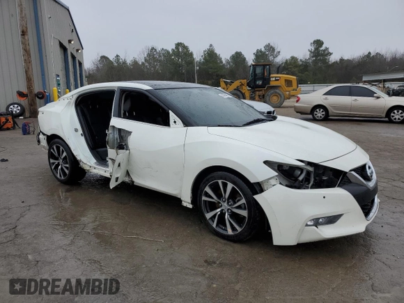 2017 Nissan Maxima S with VIN 1N4AA6AP6HC379649, listed as a Copart auction lot 43434295 with 115,343 mi miles and Salvage Title. Bid and sale history available at DreamBid. Image 4.