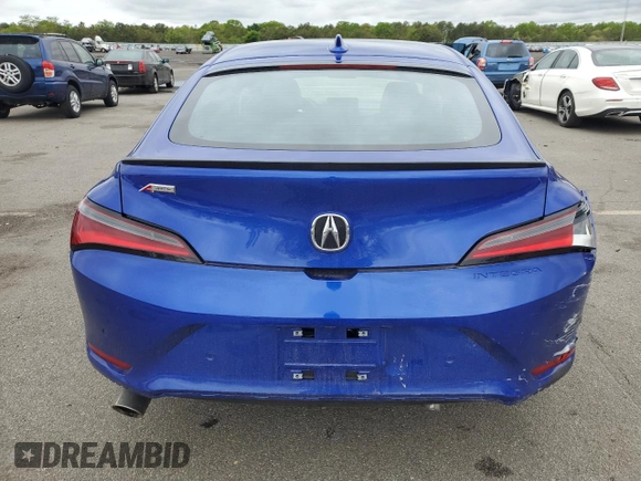 2024 Acura Integra Technology z VIN 19UDE4H64RA012244, wystawiony jako Copart lot #57226215 z przebiegiem 14 487 mil mil oraz Szkoda całkowita • Salvage title. Historia ofert i sprzedaży dostępna na DreamBid. Obrazek 6.