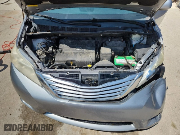 2011 Toyota Sienna XLE AAS with VIN 5TDYK3DC6BS024449, listed as a Copart auction lot 62478785 with 215,477 mi miles and Non repairable. Bid and sale history available at DreamBid. Image 12.