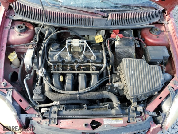 2004 Dodge Neon SXT with VIN 1B3ES56C64D645878, listed as a Copart auction lot 45171775 with 183,323 mi miles and Non Repairable. Bid and sale history available at carsss.com. Image 11.