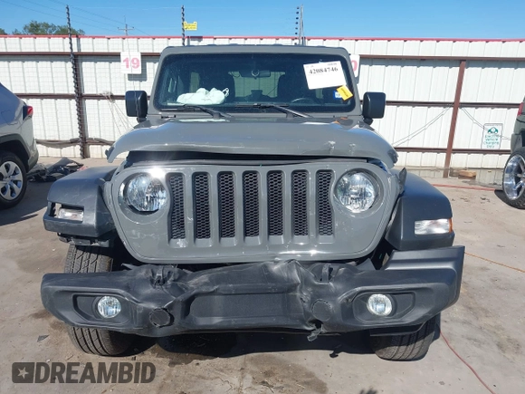 2018 Jeep Wrangler Unlimited Sport S с VIN 1C4HJXDGXJW280475, выставлен на аукционе IAAI как лот 42084746 с пробегом 93 228 миль миль и . История ставок и продаж доступна на DreamBid. Изображение 13.
