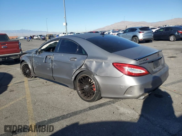 2016 Mercedes-Benz CLS 63 S AMG with VIN WDDLJ7GB4GA162265, listed as a Copart auction lot 42177785 with 72,700 mi miles and Salvage title. Bid and sale history available at DreamBid. Image 2.