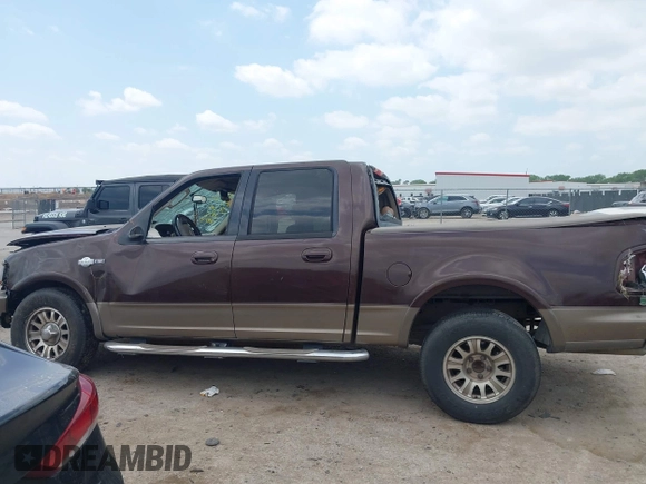 2003 Ford F-150 XLT with VIN 1FTRW07633KB16656, listed as a IAAI auction lot 42052141 with Not Provided miles. Bid and sale history available at carsss.com. Image 13.