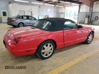 2003 Ford Thunderbird Deluxe z VIN 1FAHP60A13Y111694, wystawiony jako Copart lot #55953435 z przebiegiem 37 522 mil mil oraz Szkody całkowita. Historia ofert i sprzedaży dostępna na DreamBid. Obrazek 3.