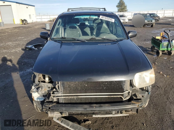 2001 Ford Escape XLS with VIN 1FMYU02101KE82516, listed as a Copart auction lot 46163255 with 190,989 mi miles and Salvage Title. Bid and sale history available at carsss.com. Image 5.