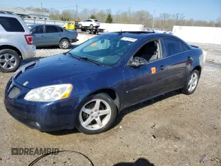 2008 Pontiac G6 with VIN 1G2ZG57NX84257533, listed as a Copart auction lot 52141045 with 142,192 mi miles and Non Repairable. Bid and sale history available at carsss.com. Image 1.