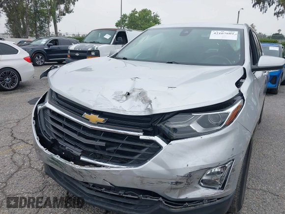 2020 Chevrolet Equinox LT z VIN 3GNAXKEV0LS602546, wystawiony jako IAAI lot #42167601 z przebiegiem 33 245 mil mil oraz . Historia ofert i sprzedaży dostępna na DreamBid. Obrazek 6.