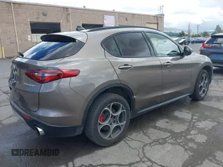 2019 Alfa Romeo Stelvio z VIN ZASPAJAN2K7C48523, wystawiony jako IAAI lot #42246378 z przebiegiem 46 546 mil mil oraz . Historia ofert i sprzedaży dostępna na DreamBid. Obrazek 4.