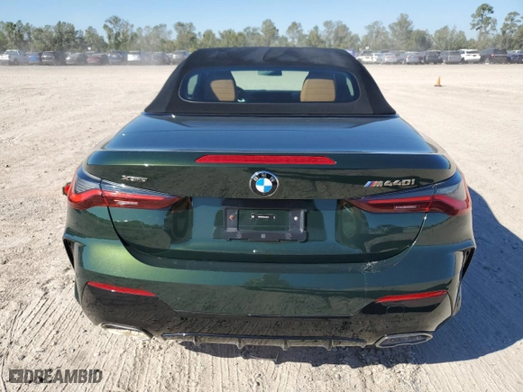 2024 BMW 4 Series M440i xDrive with VIN WBA63AT00RCN69913, listed as a Copart auction lot 78809434 with 0 mi miles and Non Repairable. Bid and sale history available at carsss.com. Image 6.