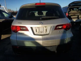 2011 Acura RDX with VIN 5J8TB1H2XBA000153, listed as a Copart auction lot 44355445 with 0 mi miles and Salvage Title. Bid and sale history available at carsss.com. Image 6.