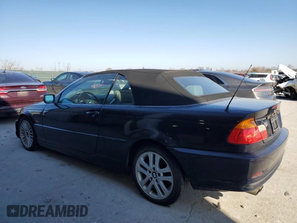 2002 BMW 3 Series 330Ci with VIN WBABS53472JU92714, listed as a Copart auction lot 42756725 with 151,822 mi miles and Clean Title. Bid and sale history available at carsss.com. Image 2.