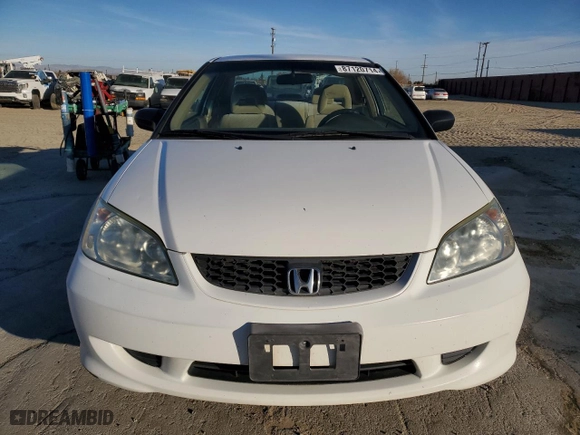 2004 Honda Civic VP with VIN 1HGEM221X4L082451, listed as a Copart auction lot 87120714 with 300,347 mi miles and Clean Title. Bid and sale history available at carsss.com. Image 5.