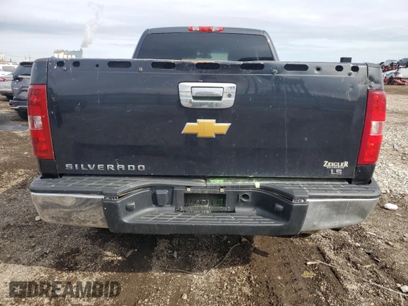 2012 Chevrolet Silverado 1500 Work Truck with VIN 1GCRCPEX7CZ174600, listed as a Copart auction lot 50421195 with 0 mi miles and Salvage Title. Bid and sale history available at carsss.com. Image 6.