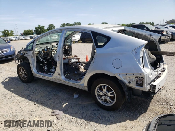 2010 Toyota Prius II with VIN JTDKN3DU8A0129694, listed as a Copart auction lot 53755805 with 0 mi miles and Salvage Title. Bid and sale history available at carsss.com. Image 2.