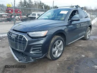 2021 Audi Q5 Prestige with VIN WA1CAAFY5M2050748, listed as a IAAI auction lot 41704470 with 55,162 mi miles. Bid and sale history available at carsss.com. Image 2.
