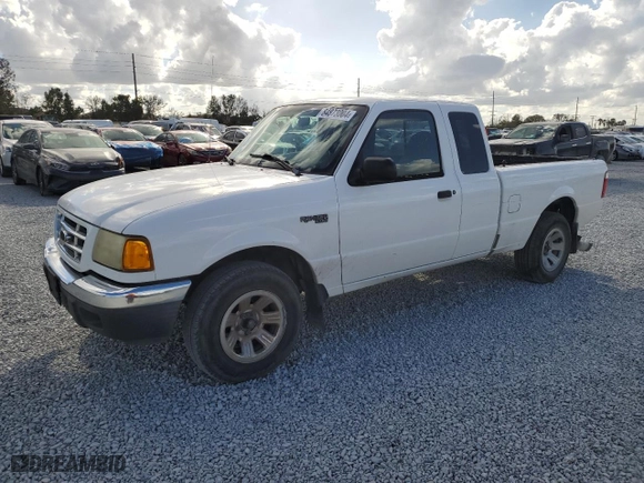 2002 Ford Ranger XL Fleet with VIN 1FTYR44U62TA63893, listed as a Copart auction lot 84873004 with 240,081 mi miles and Salvage Title. Bid and sale history available at carsss.com. Image 1.