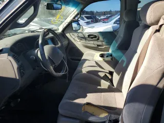 2002 Ford F-150 XL with VIN 1FTRX17WX2NA81744, listed as a Copart auction lot 47966605 with 234,355 mi miles and Salvage Title. Bid and sale history available at carsss.com. Image 7.