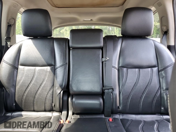 2015 Infiniti QX60 with VIN 5N1AL0MM4FC512128, listed as a Copart auction lot 57683725 with 148,406 mi miles and Salvage title. Bid and sale history available at DreamBid. Image 10.