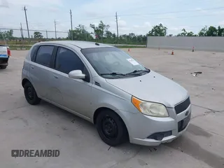 2009 Chevrolet Aveo 1LT with VIN KL1TD66E89B305116, listed as a IAAI auction lot 42145793 with 83,691 mi miles and . Bid and sale history available at DreamBid. Image 1.