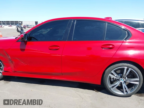 2022 BMW 3 Series 330i with VIN 3MW5R1J09N8C52274, listed as a IAAI auction lot 42052851 with 30,897 mi miles. Bid and sale history available at carsss.com. Image 14.