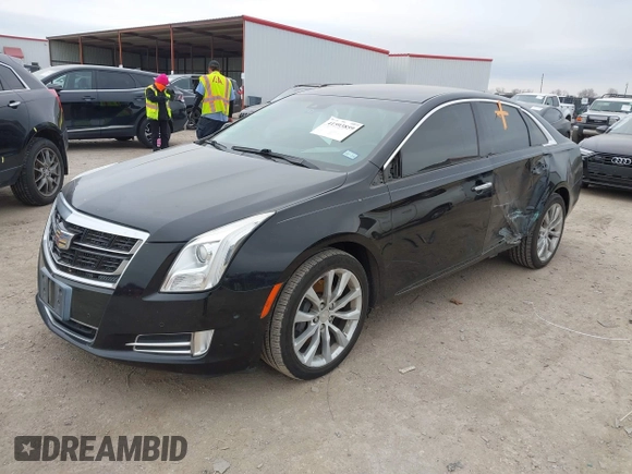 2017 Cadillac XTS Luxury with VIN 2G61M5S39H9166549, listed as a IAAI auction lot 41593859 with 164,557 mi miles. Bid and sale history available at carsss.com. Image 2.