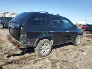 2006 Acura MDX Touring w/Navi with VIN 2HNYD18806H547372, listed as a Copart auction lot 48520355 with 216,415 mi miles and Salvage Title. Bid and sale history available at carsss.com. Image 3.