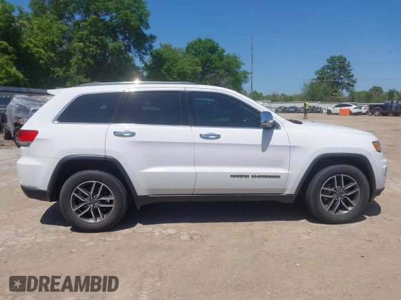 2019 Jeep Grand Cherokee Limited with VIN 1C4RJEBG4KC826590, listed as a IAAI auction lot 41978335 with 95,034 mi miles and . Bid and sale history available at DreamBid. Image 13.