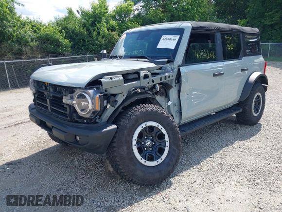 2024 Ford Bronco Big Bend с VIN 1FMDE7BH4RLA68548, выставлен на аукционе IAAI как лот 42540646 с пробегом 7 945 миль миль и . История ставок и продаж доступна на DreamBid. Изображение 2.
