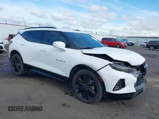 2019 Chevrolet Blazer RS with VIN 3GNKBJRS3KS687801, listed as a IAAI auction lot 41513594 with 63,125 mi miles and . Bid and sale history available at DreamBid. Image 1.