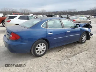 2005 Buick LaCrosse CXL with VIN 2G4WD532551234215, listed as a Copart auction lot 86358524 with 60,042 mi miles and Salvage Title. Bid and sale history available at carsss.com. Image 3.