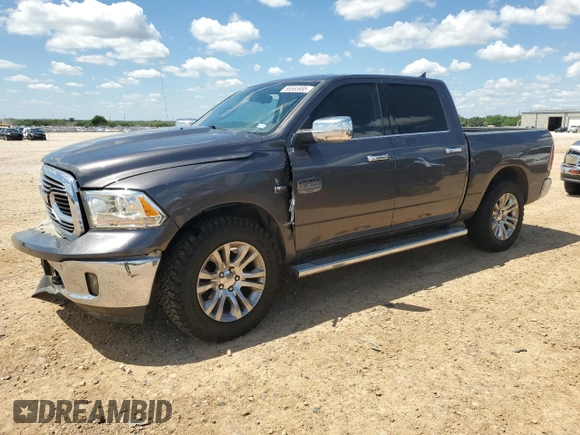 2018 Ram 1500 Longhorn with VIN 1C6RR7PT7JS194268, listed as a Copart auction lot 56565985 with 183,323 mi miles and Salvage title. Bid and sale history available at DreamBid. Image 1.