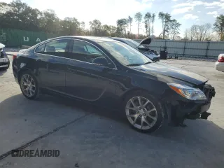 2016 Buick Regal GS with VIN 2G4GU5GX4G9116056, listed as a Copart auction lot 81017434 with 83,841 mi miles and Salvage Title. Bid and sale history available at carsss.com. Image 4.