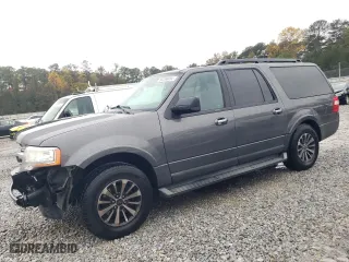 2015 Ford Expedition EL XLT with VIN 1FMJK1HT0FEF00637, listed as a Copart auction lot 80296034 with 154,928 mi miles and Salvage Title. Bid and sale history available at carsss.com. Image 1.