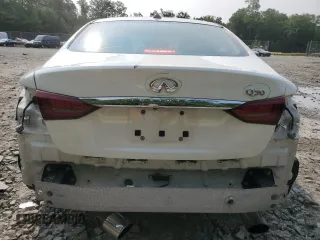 2019 Infiniti Q50 Luxe z VIN JN1EV7AP1KM512411, wystawiony jako Copart lot #59749125 z przebiegiem 83 347 mil mil oraz Szkoda całkowita • Salvage title. Historia ofert i sprzedaży dostępna na DreamBid. Obrazek 6.