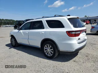 2015 Dodge Durango SXT z VIN 1C4RDHAG0FC147402, wystawiony jako Copart lot #61728915 z przebiegiem 107 104 mil mil oraz Szkoda całkowita • Salvage title. Historia ofert i sprzedaży dostępna na DreamBid. Obrazek 2.