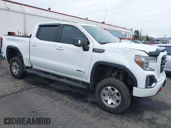 2021 GMC Sierra 1500 AT4 with VIN 1GTP9EEL1MZ425426, listed as a IAAI auction lot 41545890 with 51,298 mi miles. Bid and sale history available at carsss.com. Image 1.