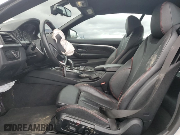 2014 BMW 4 Series 428i with VIN WBA3V7C59EJ872481, listed as a Copart auction lot 82449884 with 82,303 mi miles and Salvage title. Bid and sale history available at DreamBid. Image 7.